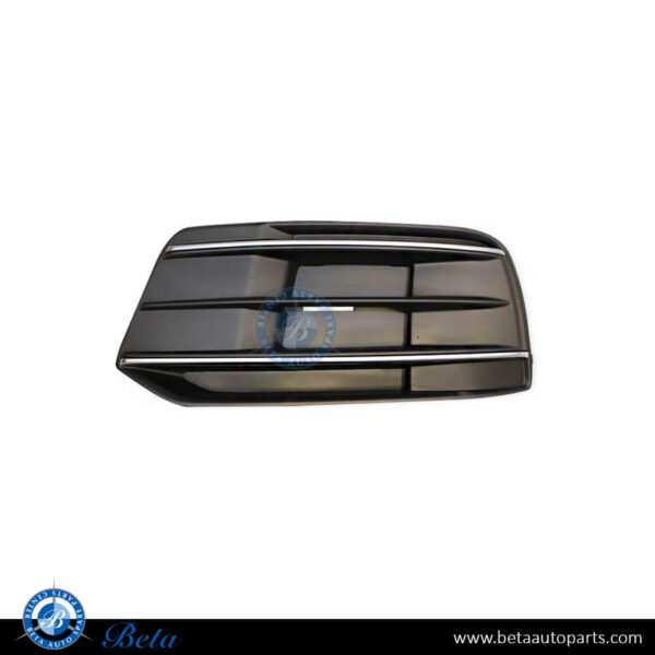 Audi Q5 (2018-2020), Fog Lamp Cover - Matte Black (Left), China, 80A807679