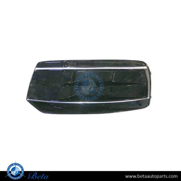 Audi Q5 (2018-2020), Fog Lamp Cover - Gloss Black (Left), China, 80A807679