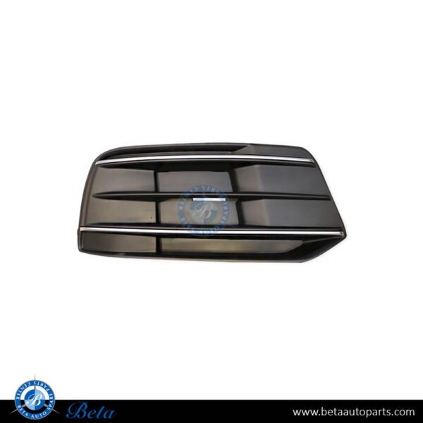 Audi Q5 (2018-2020), Fog Lamp Cover - Matte Black (Right), China, 80A807680