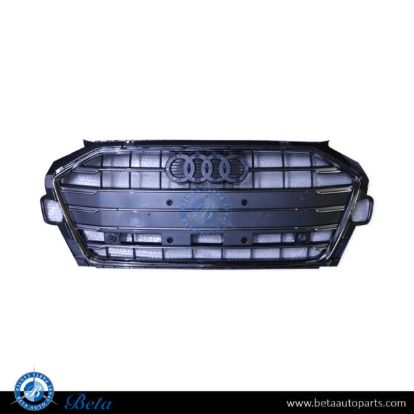 Audi Q5 (2018-2020), Radiator Grille without Chrome (Gray), China, 80A853651
