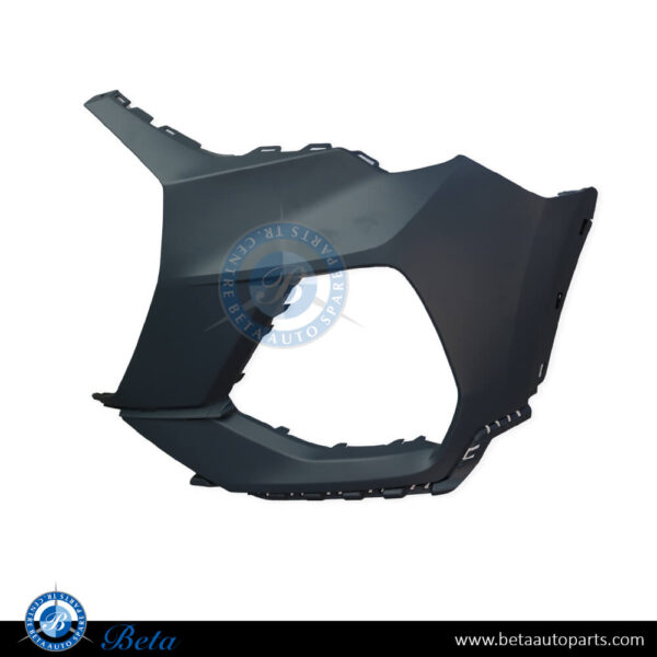 83a807107f-audi-q3-s-line-front-bumper-without-washer-left.jpg Audi Q3 S-Line (2019-Up), Front Bumper without Park Assist / Washer (Left), China, 83A807107F