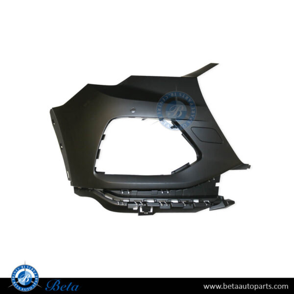 Audi Q3 (2019-Up), Front Bumper with PDC without Washer (Right), Taiwan, 83A807108A