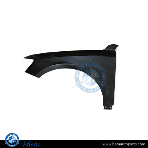 Audi Q5 (2013-2017), Front Fender without SLP Hole Hybrid - Steel (Left), Taiwan, 8R0821105A