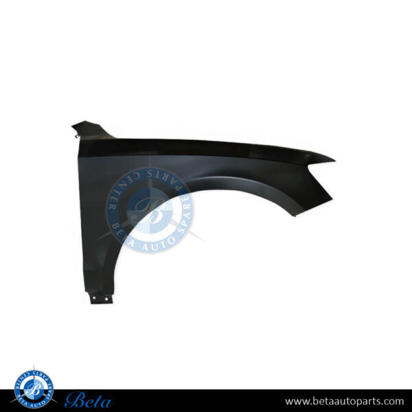 Audi Q5 (2013-2017), Front Fender without SLP Hole Hybrid - Steel (Right), Taiwan, 8R0821106A