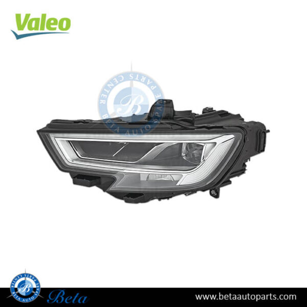 Audi A3 (2017-2019), Headlamp LED (Left), Valeo, 8V0941773C