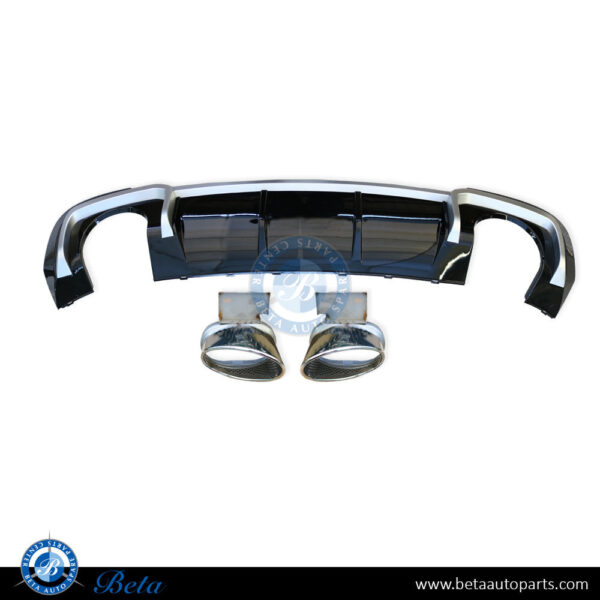 Audi A3 Sedan (2017-2019), Rear Diffuser RS3 Look, China, 8V5807521AA