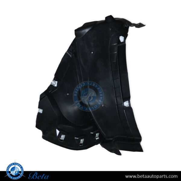 Audi A4 (2016-2019), Front Wheel Fender Liner Triangular Cover (Left), China, 8W0853887A