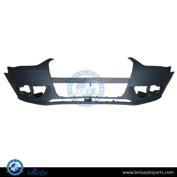 Audi A4 (2012-2015), Front Bumper with PDC with Washer, China, 8K0807065D