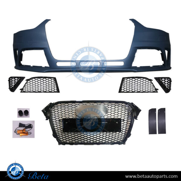 Audi A4 (2012-2015), Front Bumper RS4  Look, China, 8K0807065J