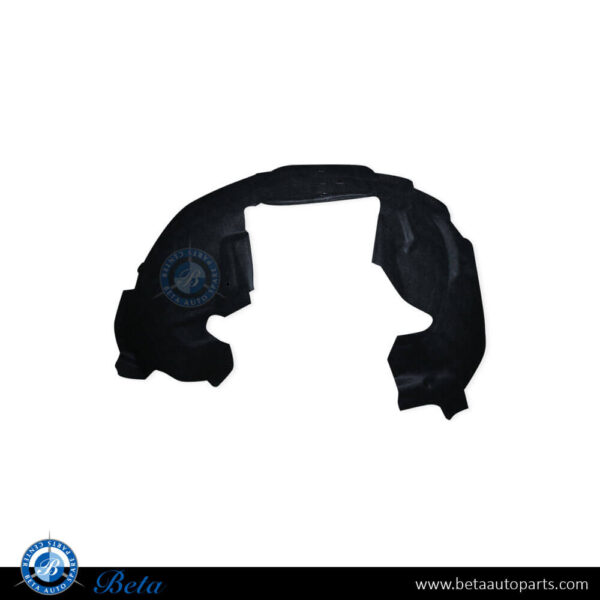 Audi A4 (2008-2011), Front Wheel Fender Liner Flannel (Left), China, 8K0821133