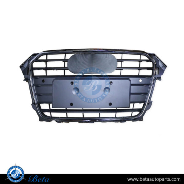 Audi A4 (2012-2015), Radiator Grille with PDC, China, 8KD853651A