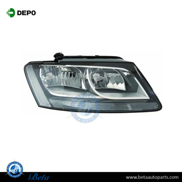 8r0941030-audi-q5-headlamp-xenon-right.jpg Audi Q5 (2009-2012), Headlamp Normal (Right), Depo, 8R0941030