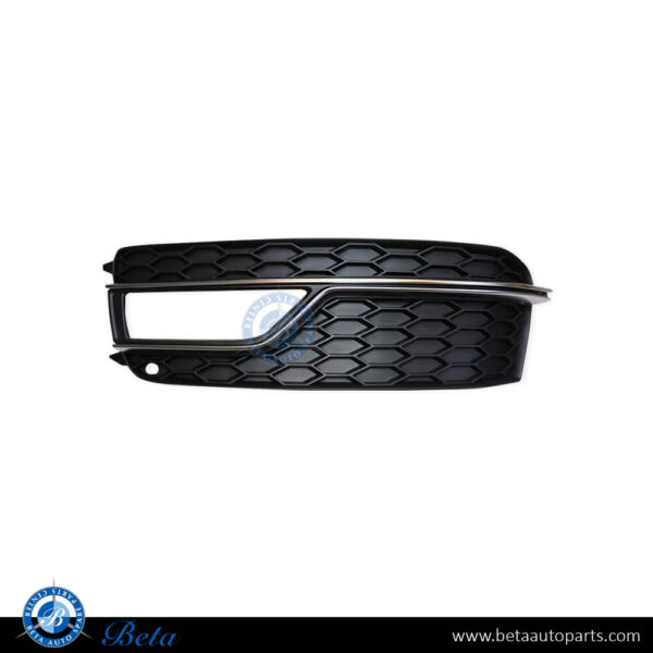 8t0807681m-audi-a5-s-line-fog-lamp-cover-silver-left.jpg Audi A5 S-Line (2012-2016), Fog Lamp Cover - Silver (Left), China, 8T0807681M