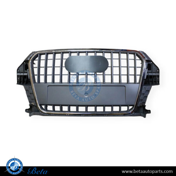 Audi Q3 (2012-2014), Radiator Grille without PDC, China, 8U0853651H