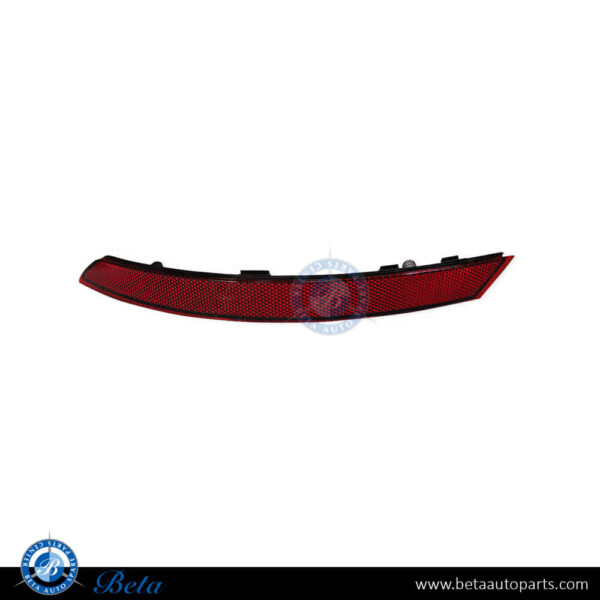 Audi A4 (2016-2019), Rear Bumper Reflector (Left), China, 8W0945105C