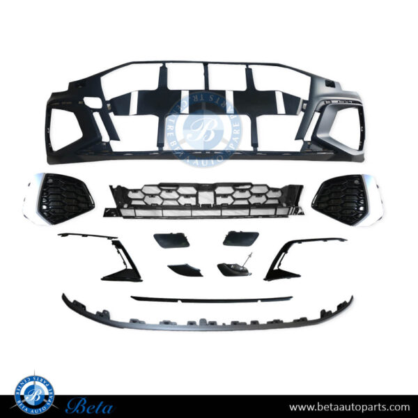 Audi A3 S-Line (2020-2024), Front Bumper with PDC with Park Assist, China, 8Y0807065C