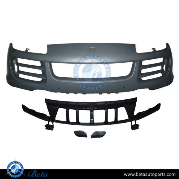 Porsche Cayenne (2007-2010), Front Bumper Basic, China, 95550531113