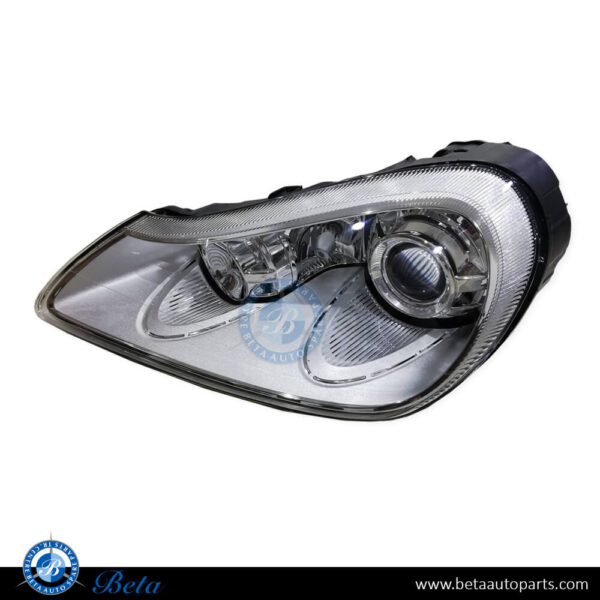 Porsche Cayenne (2007-2010), Headlamp Xenon (Left), China, 95563117501 / 95563117502 / 95563117503 / 95563117502