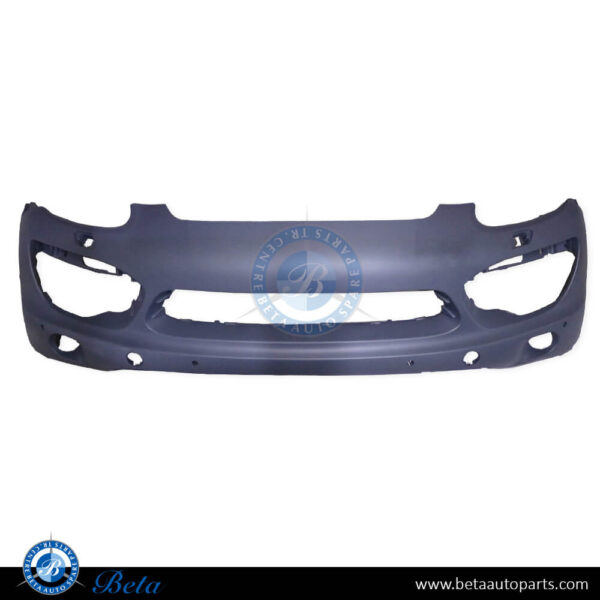 95850522131-porsche-cayenne-basic-front-bumper-with-pdc-with-washer.jpg Porsche Cayenne Basic (2011-2014), Front Bumper with PDC with Washer, China, 95850522131