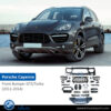Porsche Cayenne GTS / Turbo (2011-2014), Front Bumper  with Park Assist / Washer / DRL, Taiwan, 95850522141