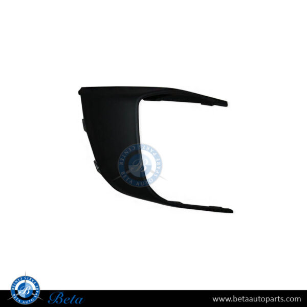 Porsche Cayenne (2015-2017), Front Bumper Cover Air Guide (Left), China, 95850594500