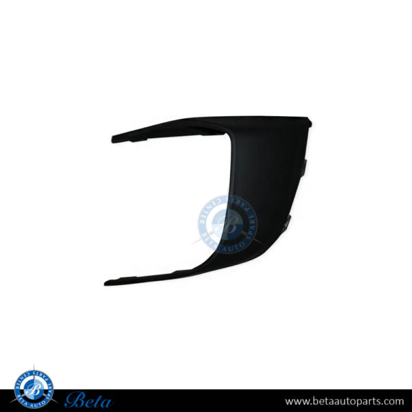 Porsche Cayenne (2015-2017), Front Bumper Cover Air Guide (Right), China, 95850594600