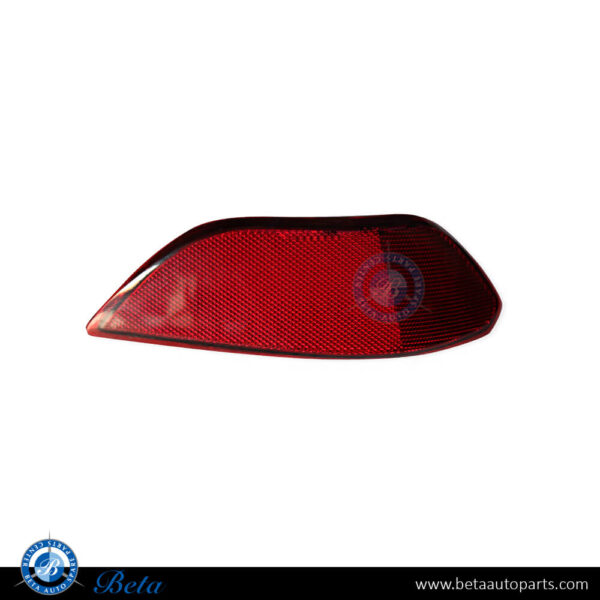Porsche Cayenne (2011-2014), Rear Bumper Reflector (Right), China, 95863110600