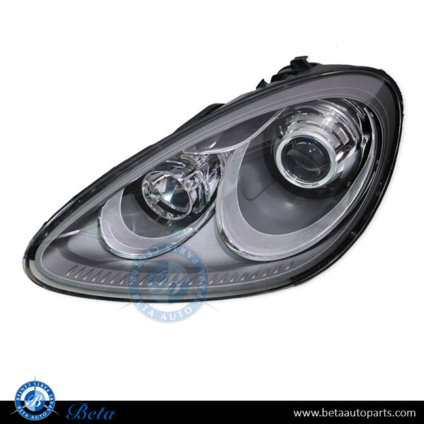 Porsche Cayenne (2011-2014), Headlamp Xenon - Silver (Left), China, 95863117500