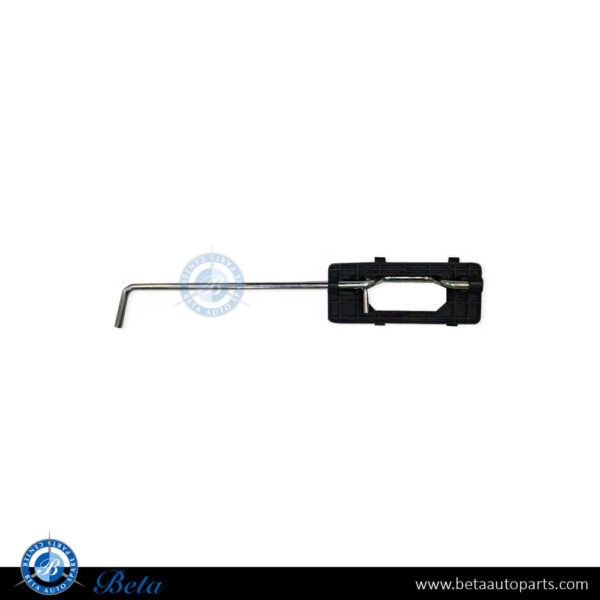 Porsche Cayenne (2011-2014), Headlamp Mounting Console (Left), China, 95863151900