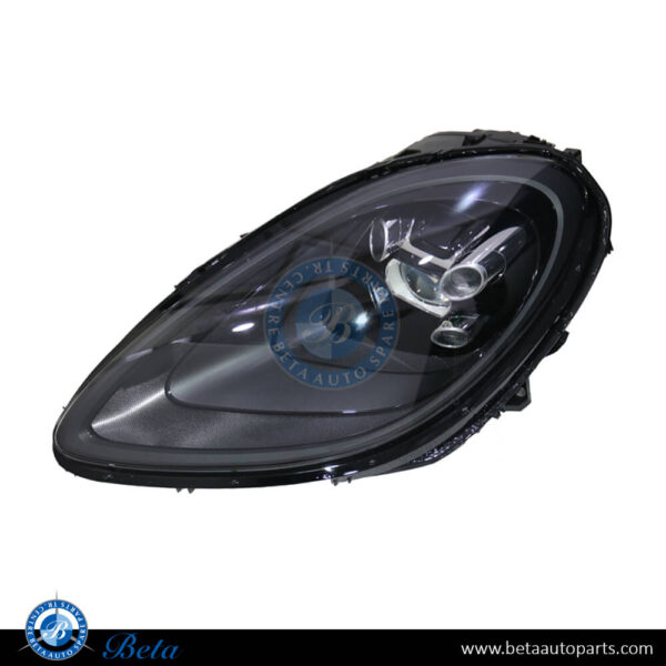 Porsche Macan (2019-Up), Headlamp LED - Basis (Left), China, 95B941009AL / 95B941079AL / 95B941079Q