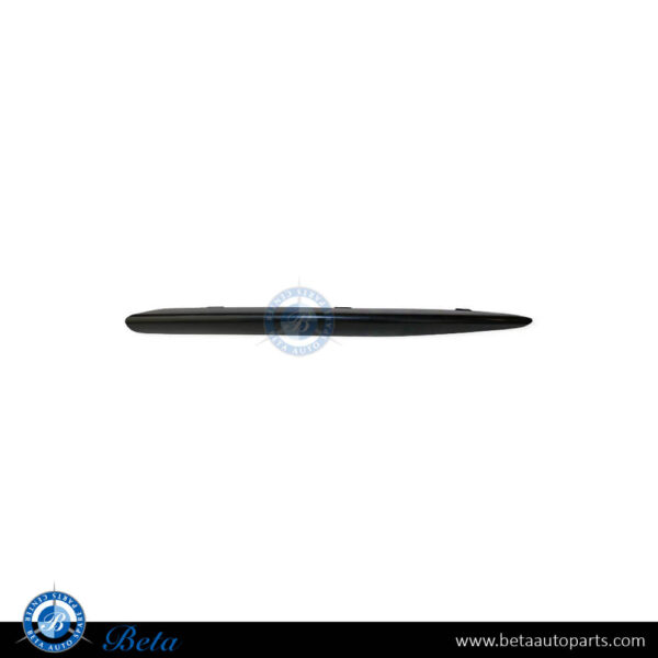 Porsche Panamera (2010-2013), Fog Lamp Cover Upper Moulding - Black (Right), China, 97050557400