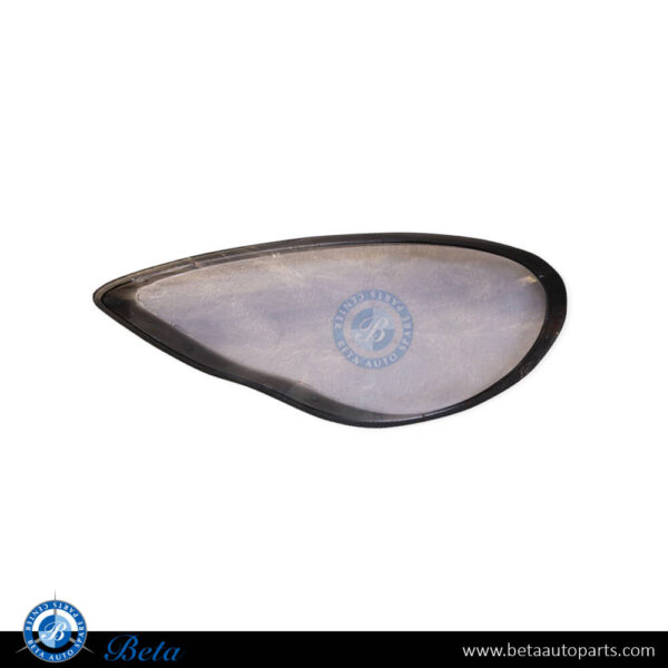 Porsche Panamera (2010-2013), Headlamp Lens - Silver (Left), China, 97063115554