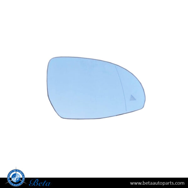 Mercedes C-Class / E-Class / S-Class / GLC-Class W206 / W214 / W223 / X254 (2021-Up), Mirror Glass with Blind Spot (Right), China, 0998107801