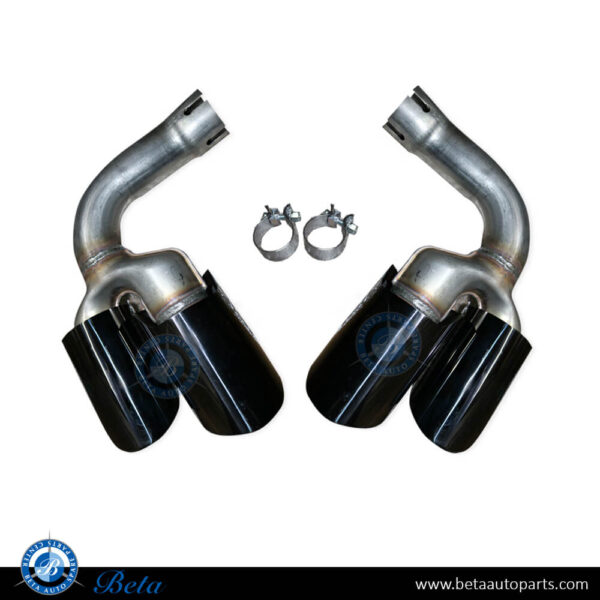 9y0253823aa-9y0253824ab-porsche-cayenne-exhaust-tips-gts-look-black.jpg Porsche Cayenne (2018-Up), Exhaust Tips GTS Look (Black), China