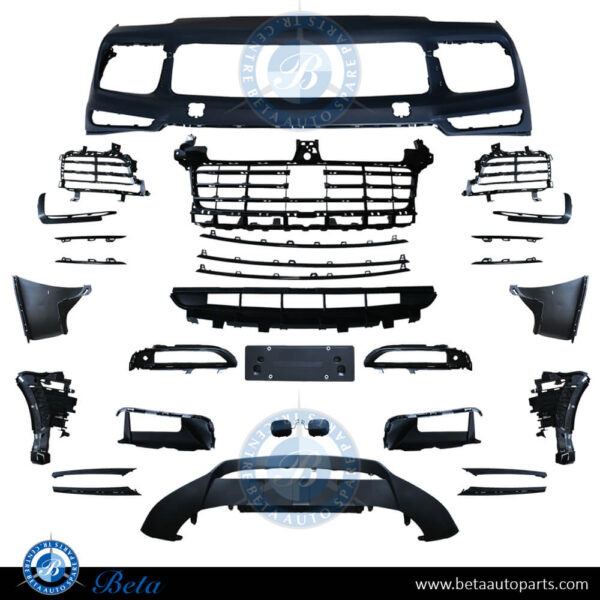 9y0807217c-porsche-cayenne-front-bumper-with-park-assist-standard.jpg Porsche Cayenne (2018-2022), Front Bumper with Park Assist (Standard), China, 9Y0807217C
