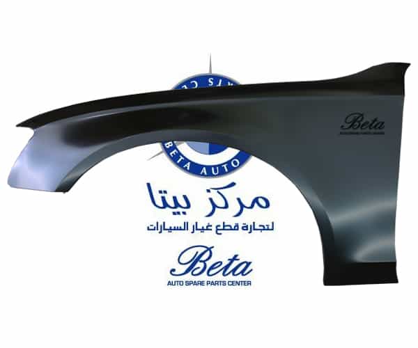 Audi A4 (2008-2011), Front Fender without SLP Hole - Steel (Left), Taiwan, 8K0821105A