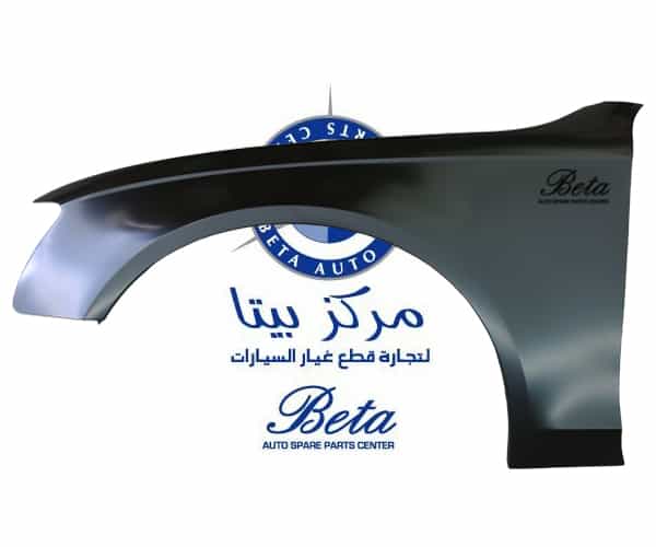 Audi A4 (2012-2015), Front Fender without SLP Hole - Steel (Left), Taiwan, 8K0821105J