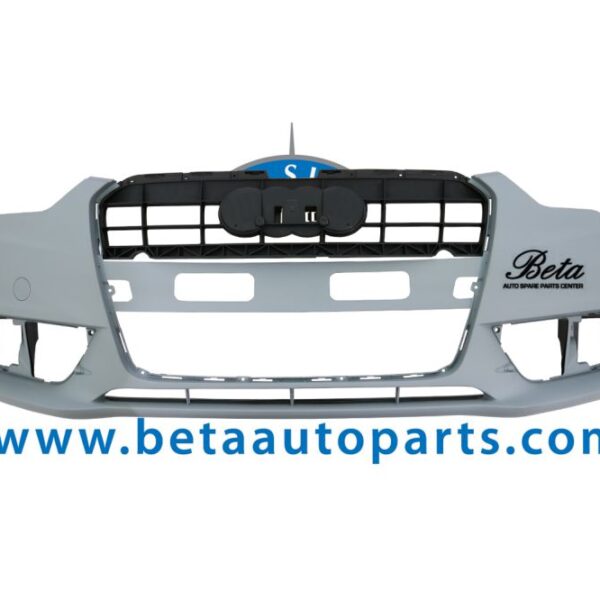 Audi A5 (2012-2016), Front Bumper with PDC with Washer, China, 8T0807065B