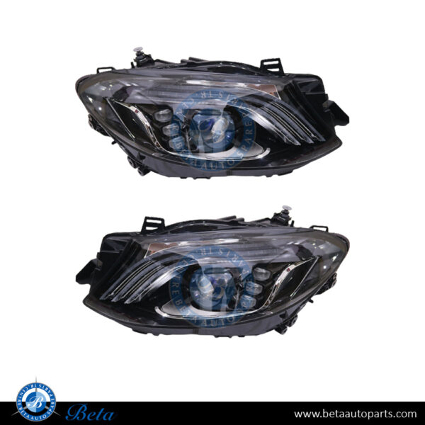 Mercedes ML-Class W166 (2012-2014), Headlamp Upgrade from Xenon to W222 Look, China, 1668205459 / 1668205559