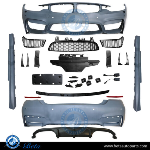 BMW 4 Series F32 (2014-2020), Body Kit M4 Look, China