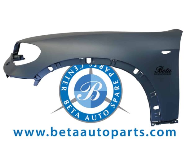 BMW X5 E70 LCI (2011-2013), Front Fender with Washer - Plastic (Left), Taiwan, 51657222995