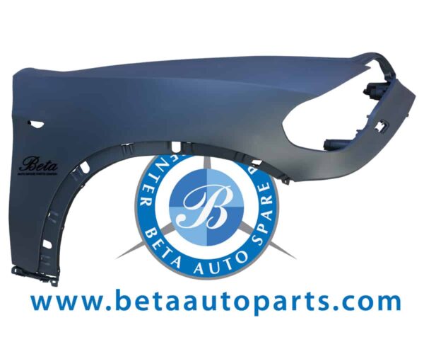 BMW X5 E70 LCI (2011-2013), Front Fender with Washer - Plastic (Right), Taiwan, 51657222996