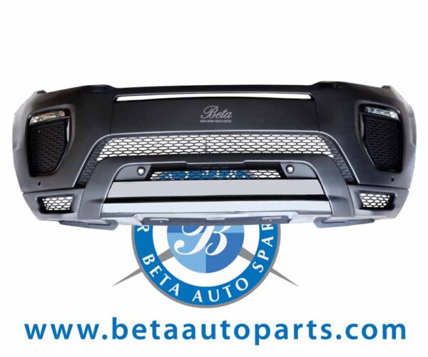 Range Rover Evoque Dynamic (2017-2018), Front Bumper with Washer with Fog Lamp, China, LR079538
