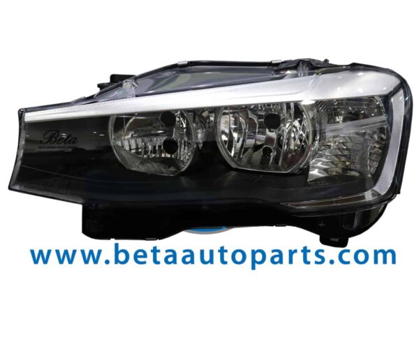 BMW X3 / X4 F25 / F26 (2014-2018), Headlamp Normal (Left), Depo, 63117334077