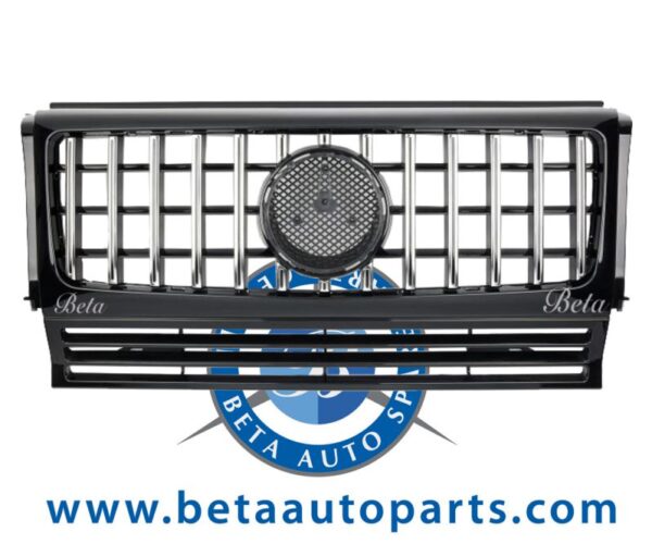 GT-Style-Grille.jpg Mercedes G-Class W463 (1992-2017), Radiator Grille GT Look (Black), China, 4638800523