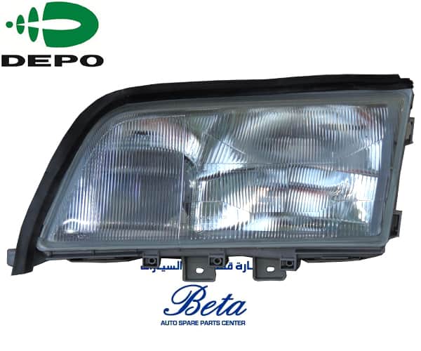 HEADLIGHT-O-M-LH-copy.jpg Mercedes C-Class W202 (1994-1996), Headlamp (Left), Depo, 2028201761