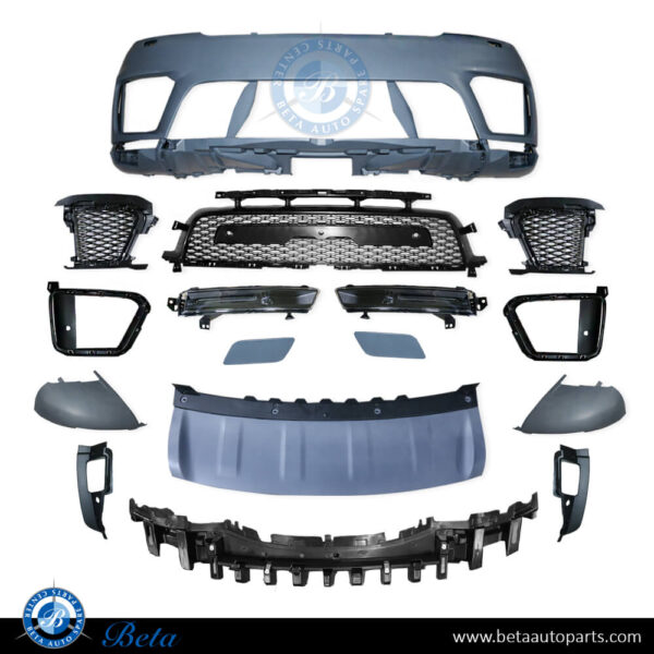 LR113285-range-rover-sport-front-bumper-assembly-with-fog-lamp-pdc-and-camera-hole-parts.jpg Range Rover Sport (2018-2022), Front Bumper with PDC with Camera Hole with Fog Lamps, China, LR113285