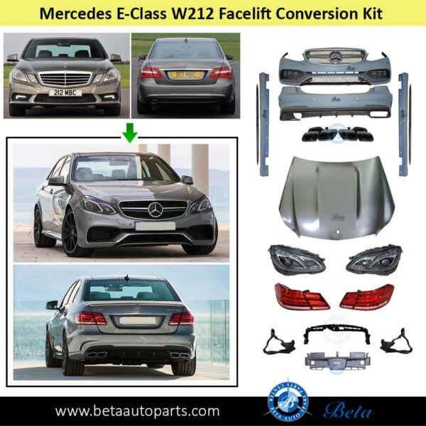 Mercedes-e-Class-w212-facelift-conversion-kit.jpg Mercedes E-Class W212 (2010-2013), Facelift Conversion Kit