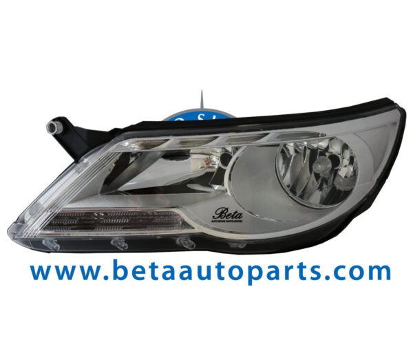 Volkswagen Tiguan (2008-2011), Headlamp Normal (Left), Depo, 5N1941031AB