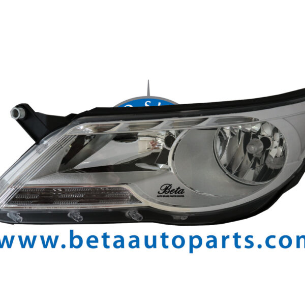 Volkswagen Tiguan (2008-2011), Headlamp Normal (Left), Depo, 5N1941031AB